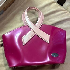 Elegant  beijo Breast Cancer Pinky Promise bag